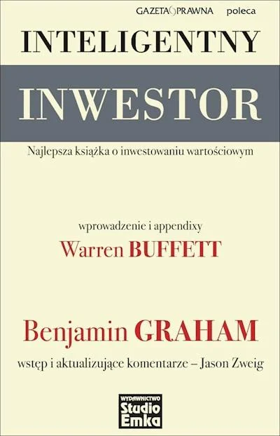 Inteligentny inwestor book cover 